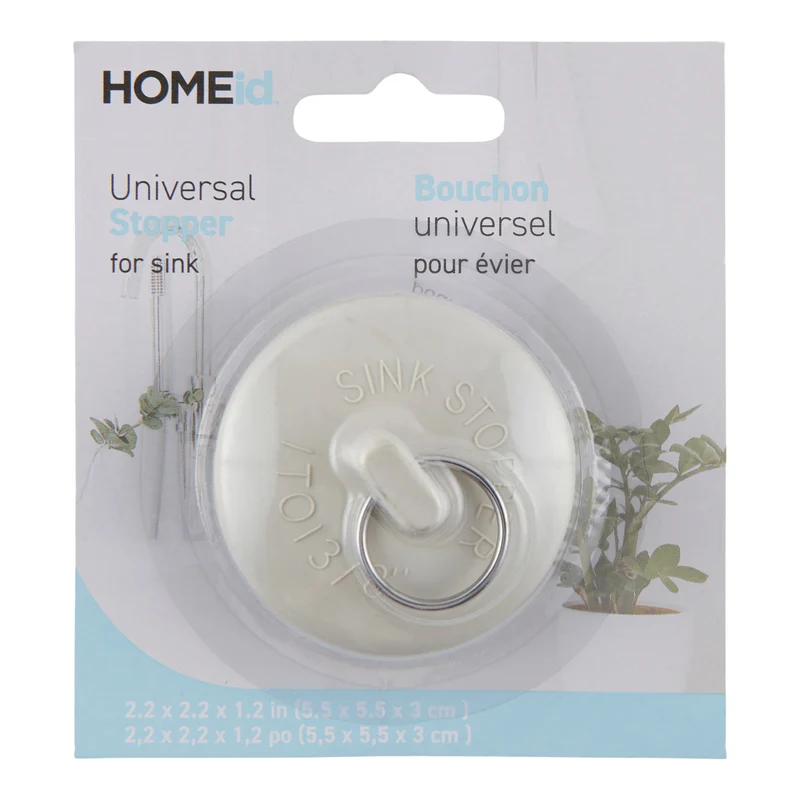 HOMEid Universal Rubber Stopper, 2-in.