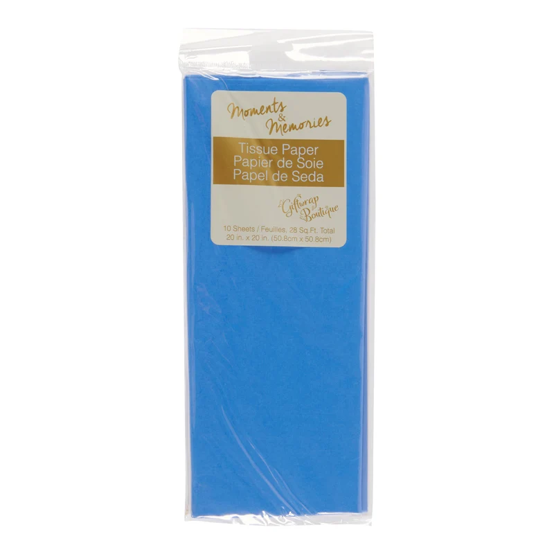 Tissue Paper, Royal Blue, 10-Pack