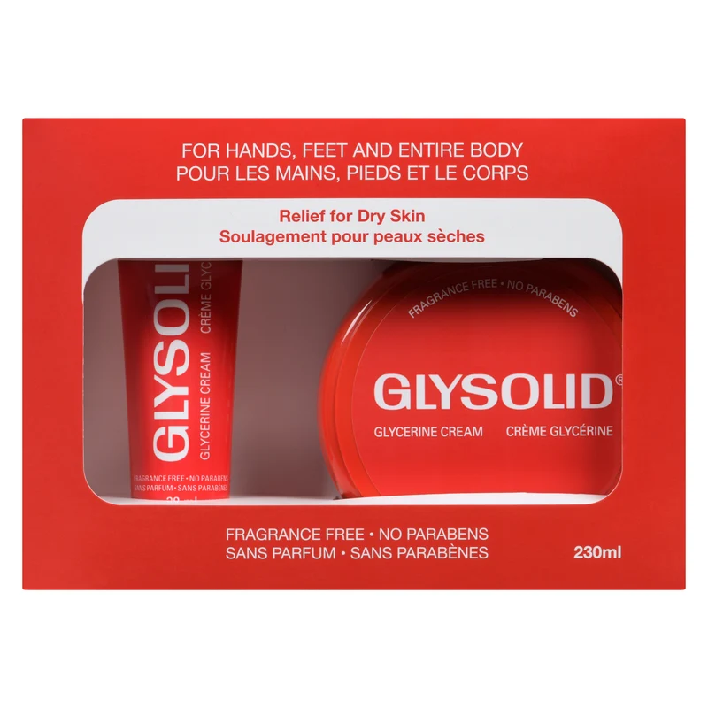 Glysolid Skin Cream Set, 2-Piece