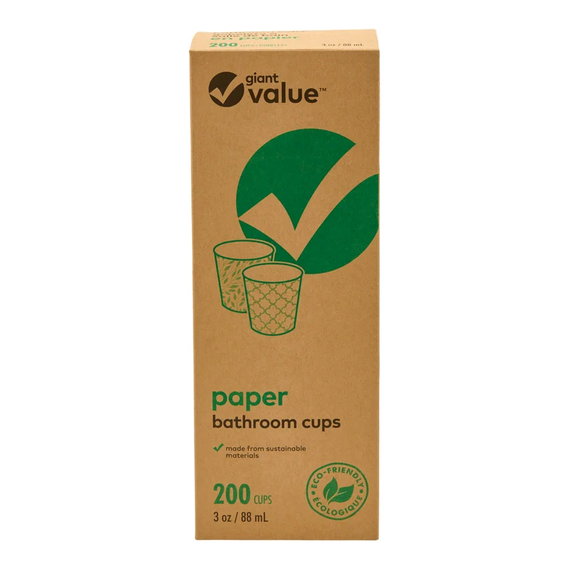 Giant Value Disposable Cups, 88-mL, 200-Pack