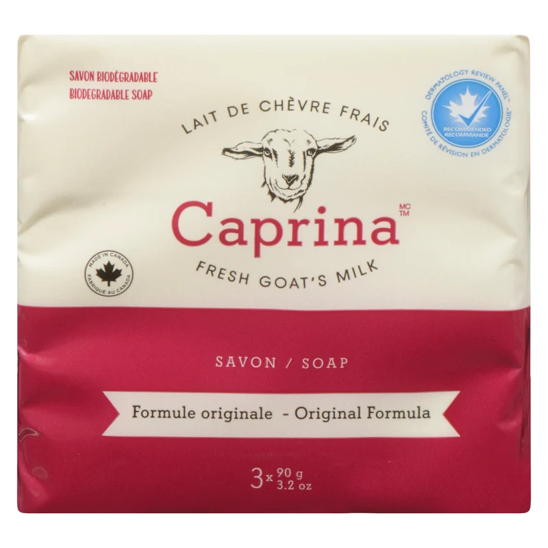 Caprina Soap Original Formula, 3-Pack