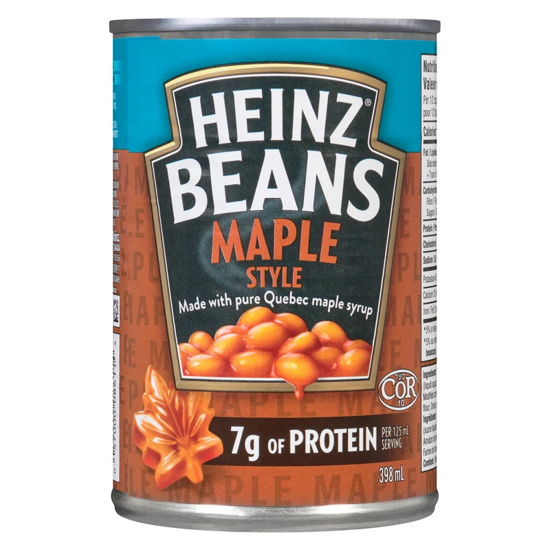 Heinz Beans Maple Style, 398 ml
