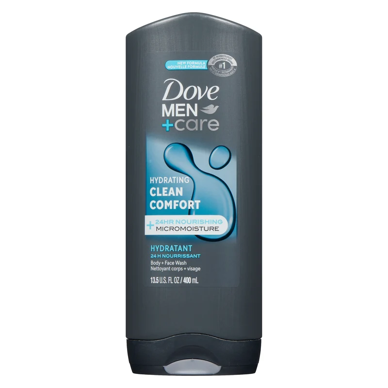 Dove Men+Care Body + Face Wash Sea Salt + Citrus, 532 ml