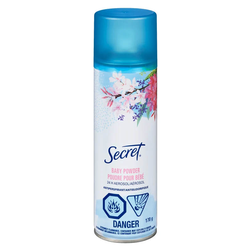 Secret Baby Powder Antiperspirant, 170 g