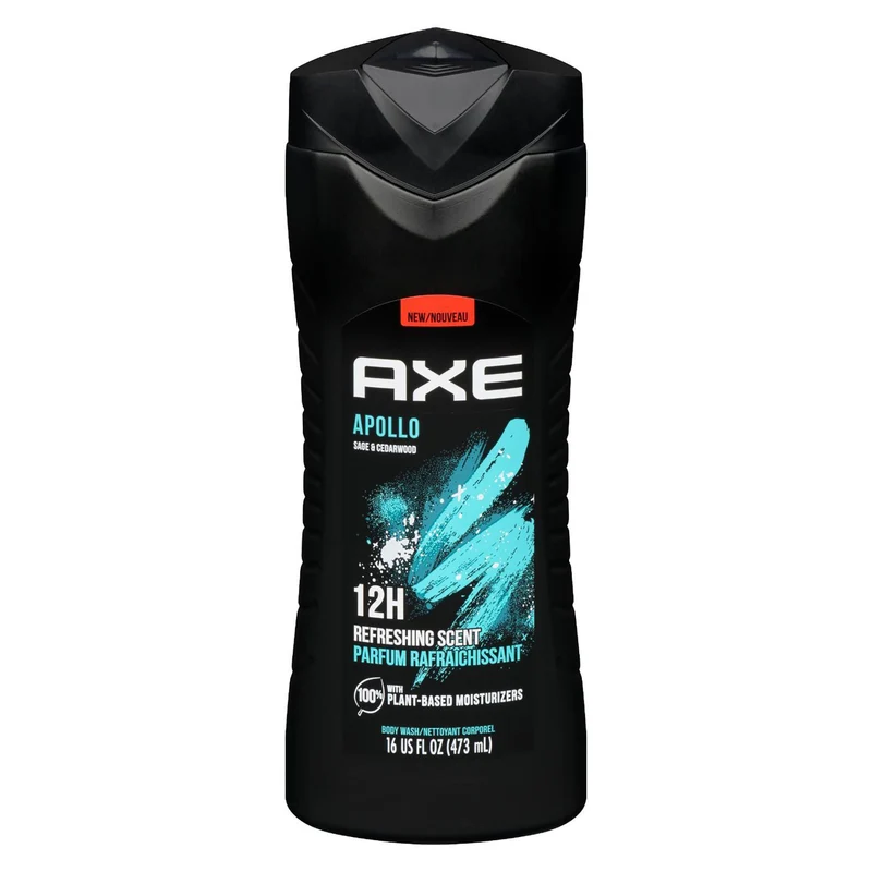 Axe Apollo Sage & Cedarwood Body Wash, 473-ml