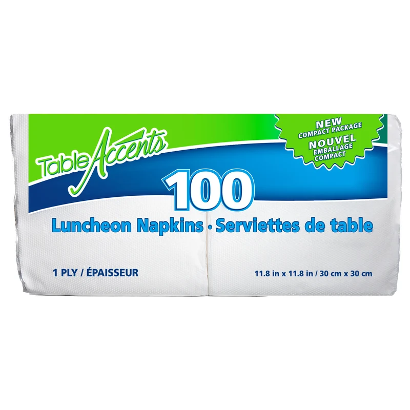Table Accents Luncheon Napkins, 100-Pack