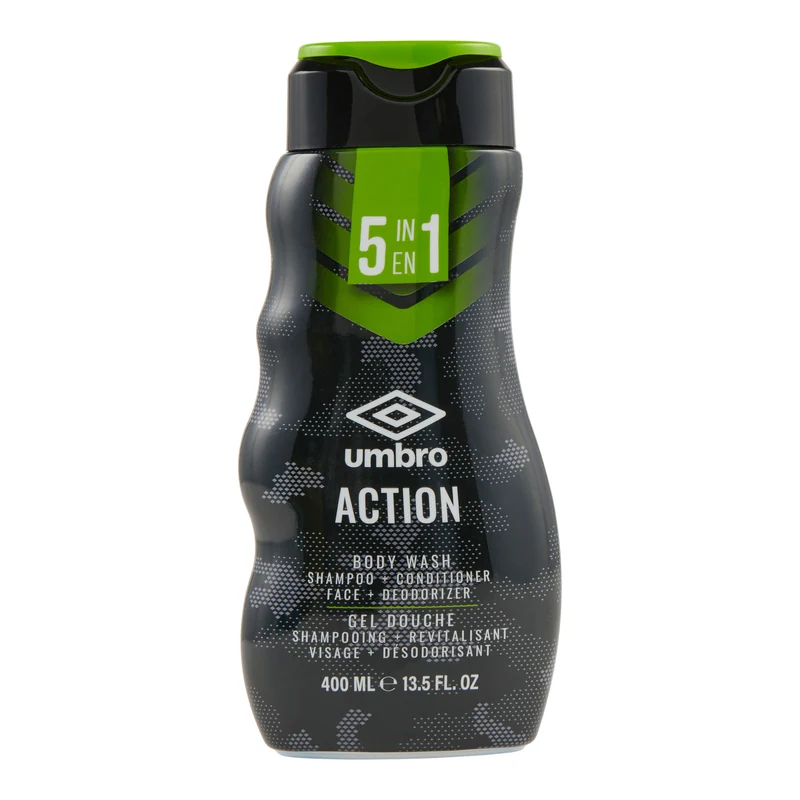 Umbro Action 5-1 Body Wash, 400 ml