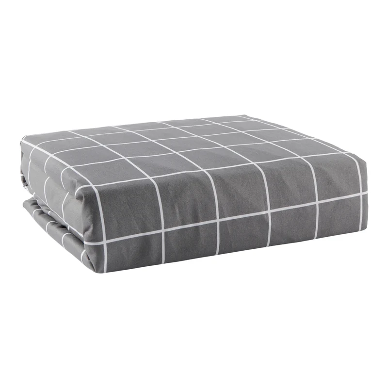 Microfiber Printed Sheet Set, Double, 4 Piece