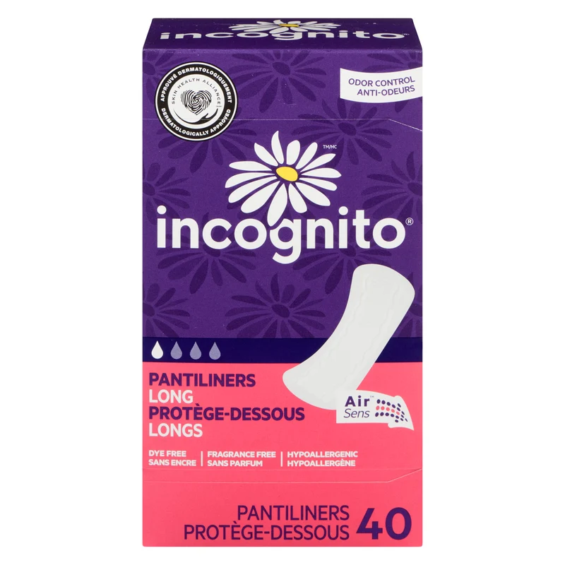 Incognito® Pantiliners Light - 40pk.