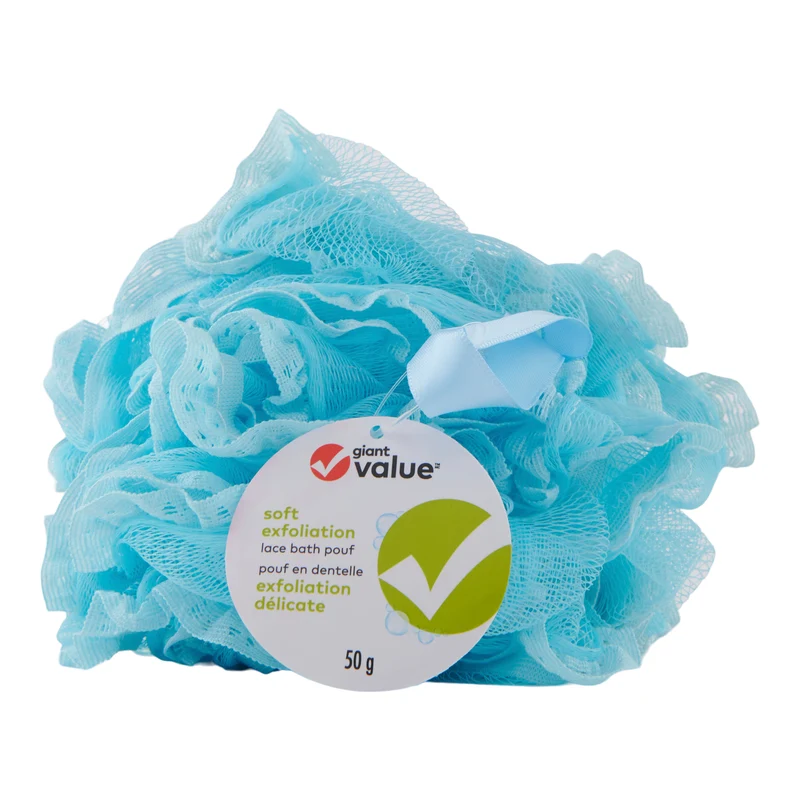 Giant Value Bath and Body Lace Pouf