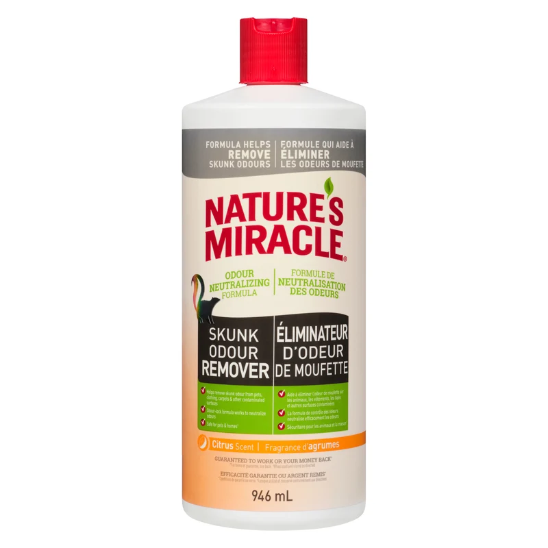 Nature's Miracle Citrus Scent Skunk Odour Remover, 946-ml