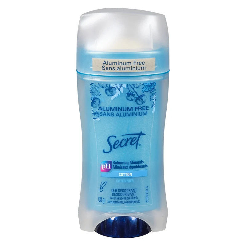 Secret Aluminum Free Deodorant Cotton - 68 g