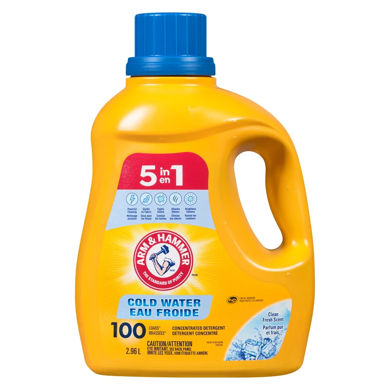 ARM & HAMMER Concentrated Detergent Cold Water Clean Fresh Scent - 2.96 L