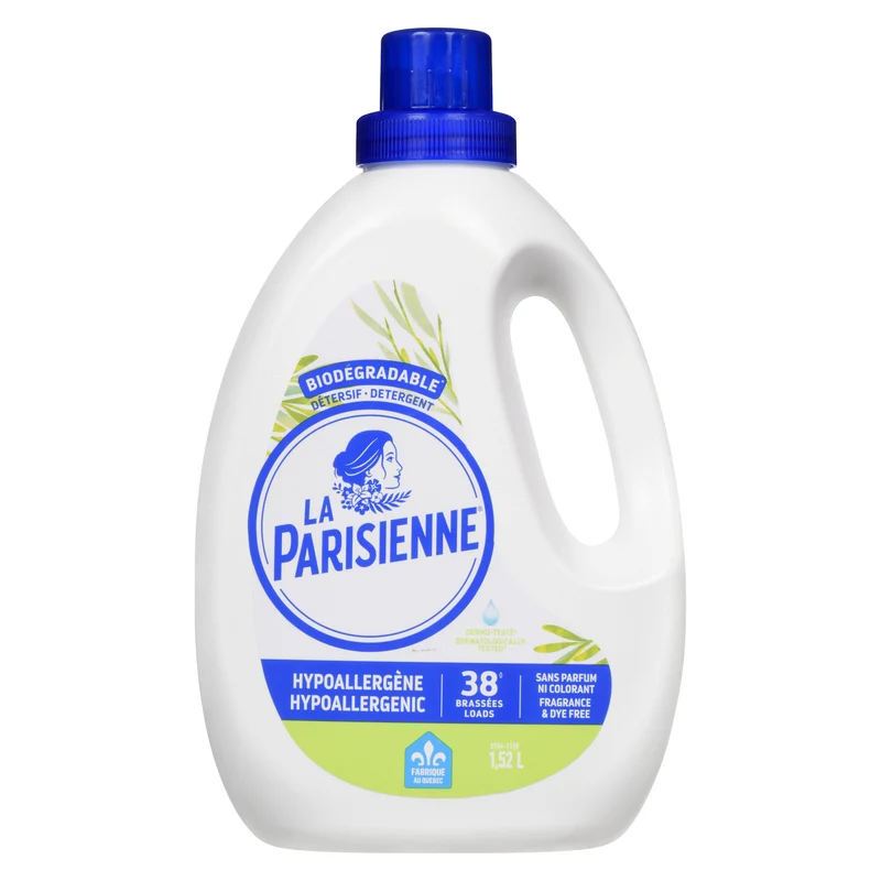 La Parisienne Detergent Hypoallergenic, 38 Loads, 1.52 L