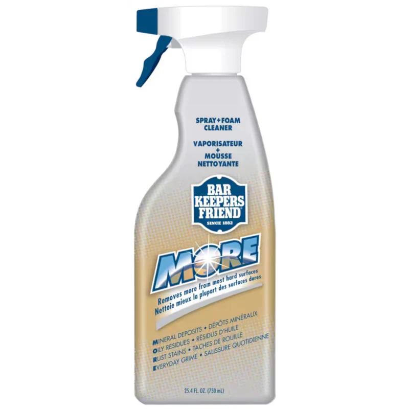 Bar Keeper's Friend MORE Spray + Foam Cleaner, 750-ml