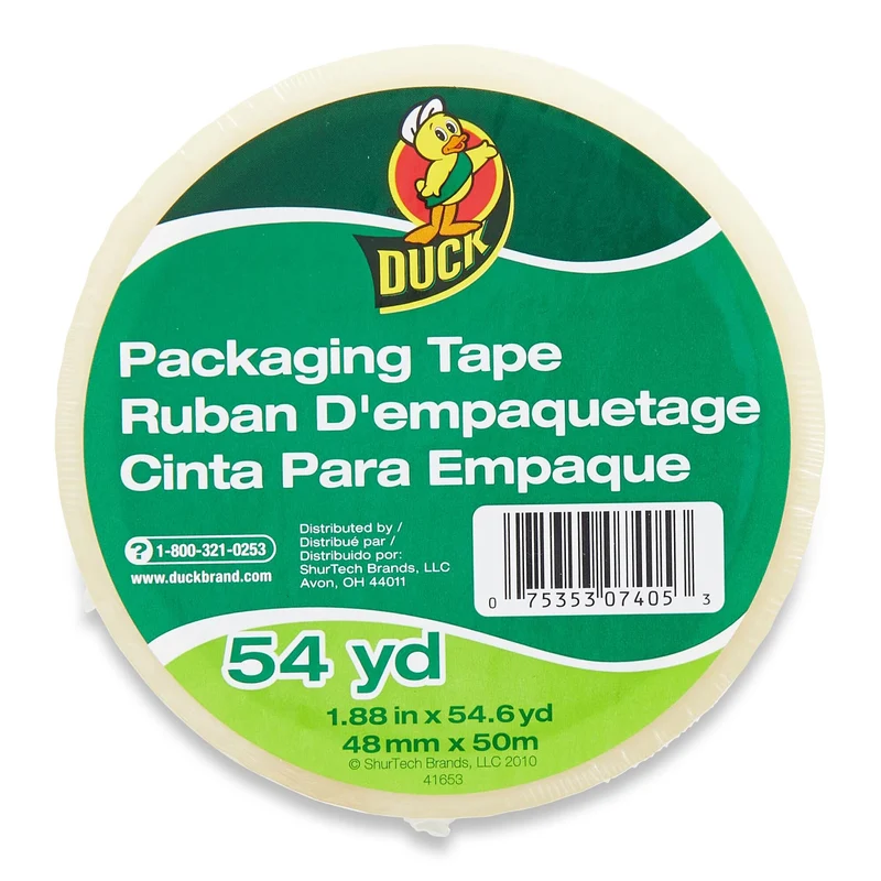 Duck Packaging Tape, 54-yd