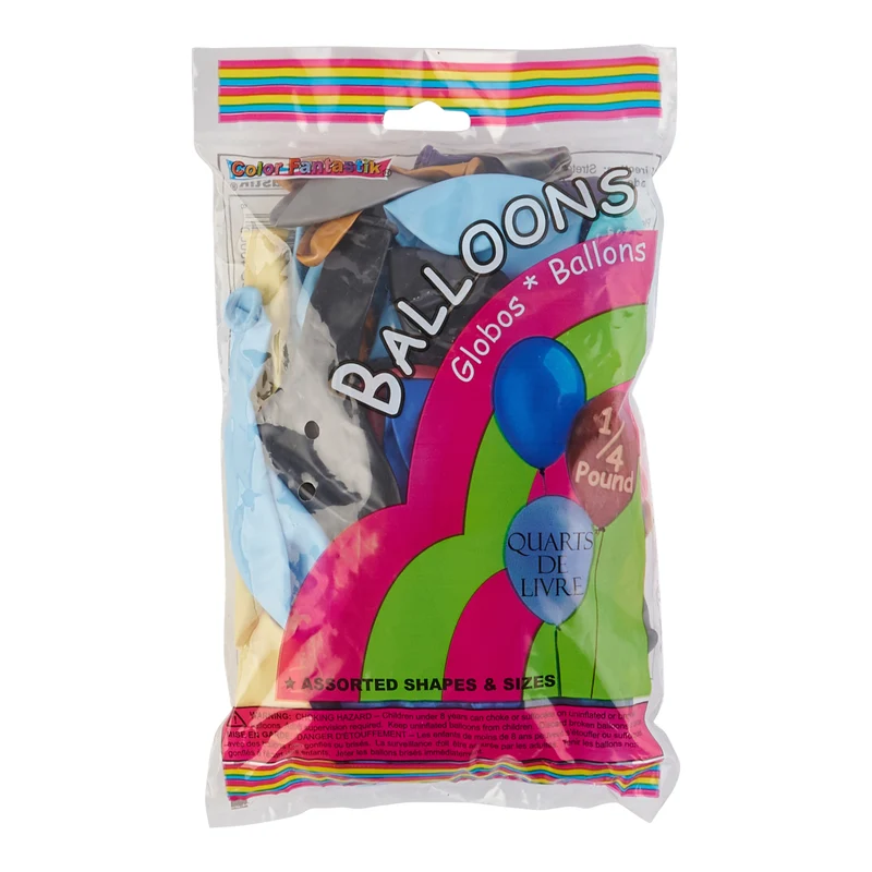 Assorted 1/4 Pound Balloons