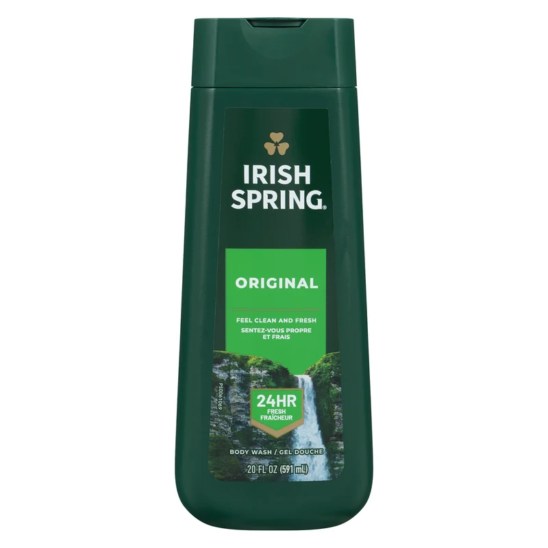 Irish Spring Moisturizing Face + Body Wash Original Clean, 591-ml