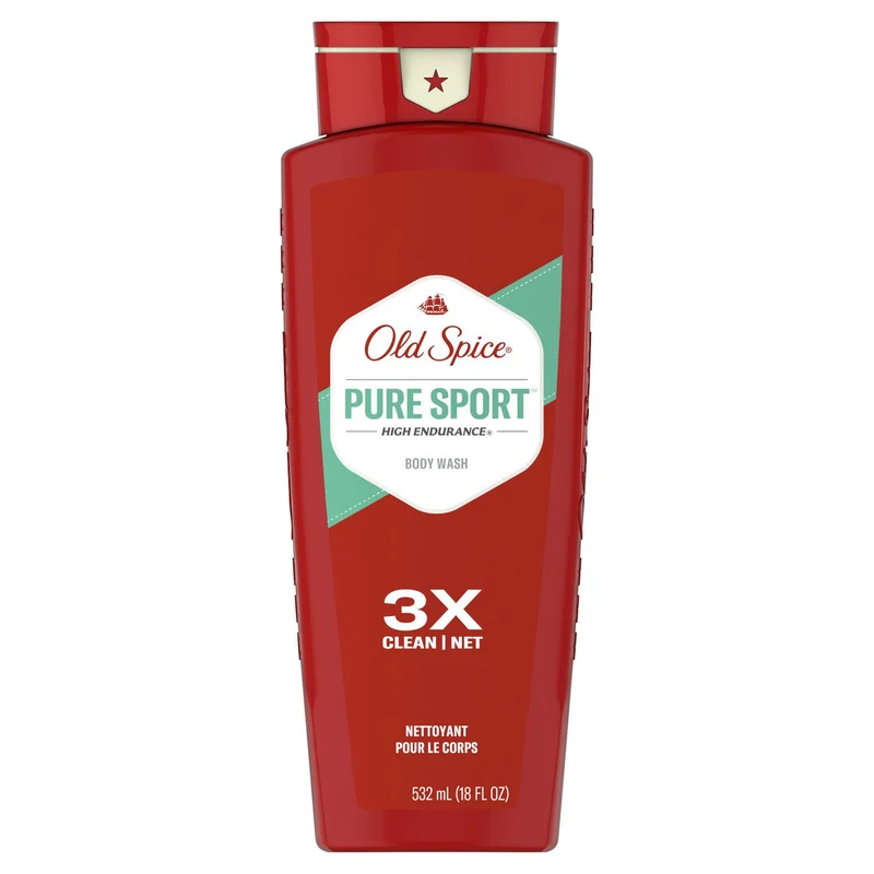 Old Spice Body Wash, Pure Sport, 532-ml