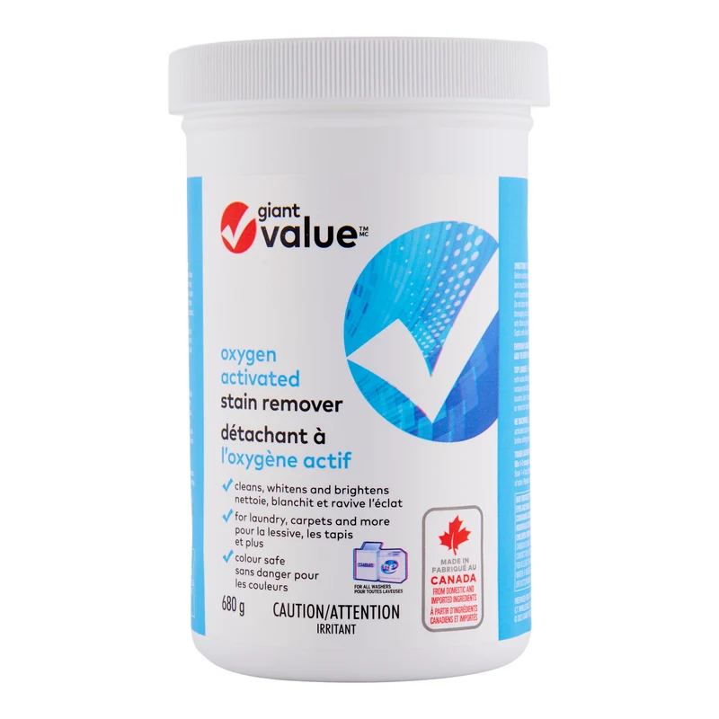 Giant Value Oxygen Activated Multi-Purpose Stain Remover, 680-g