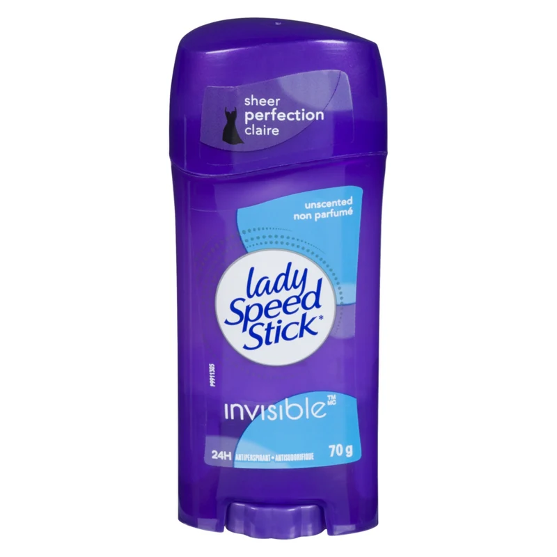 Lady Speed Stick Unscented Antiperspirant Deodorant - 70g