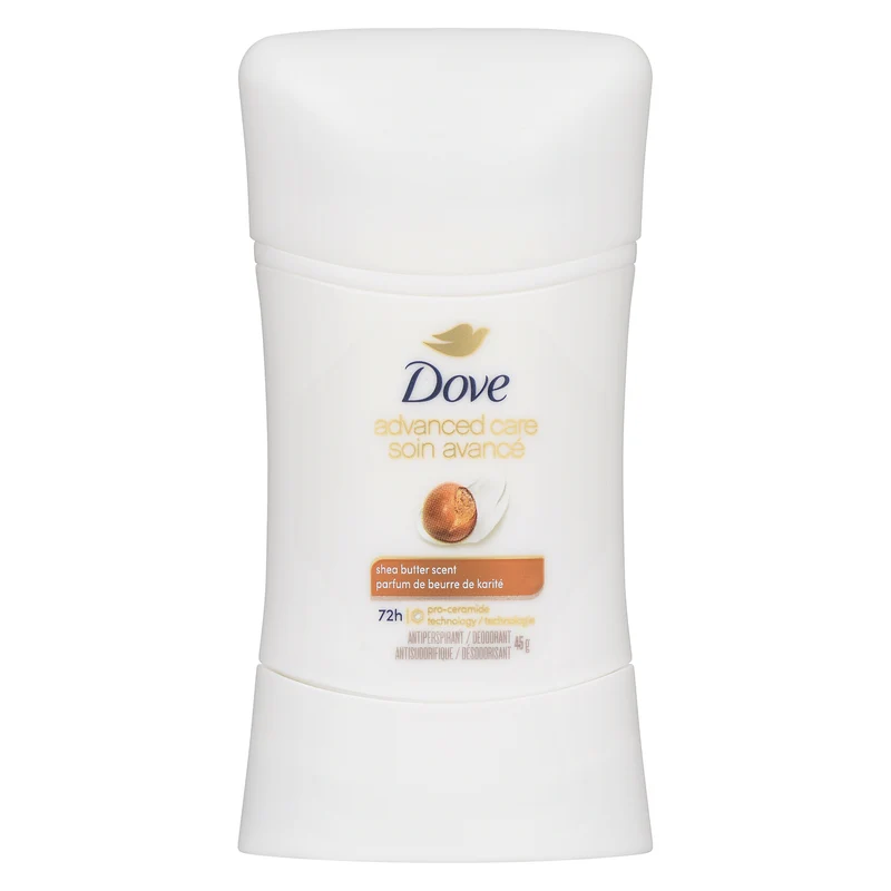 Dove Advanced Care Antiperspirant Deodorant Shea Butter Scent, 45 g