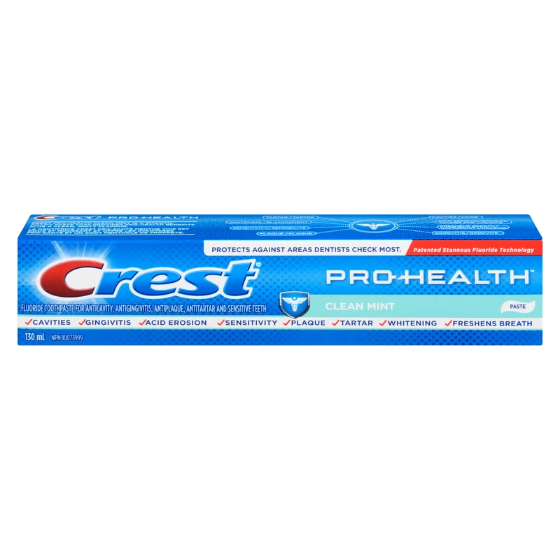 Crest Pro-Health Clean Mint Toothpaste, 130-mL