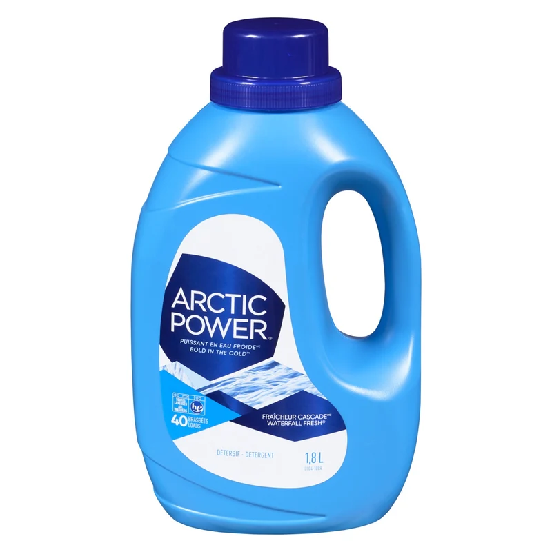 Arctic Power Waterfall Fresh Laundry Detergent, 1.8 L