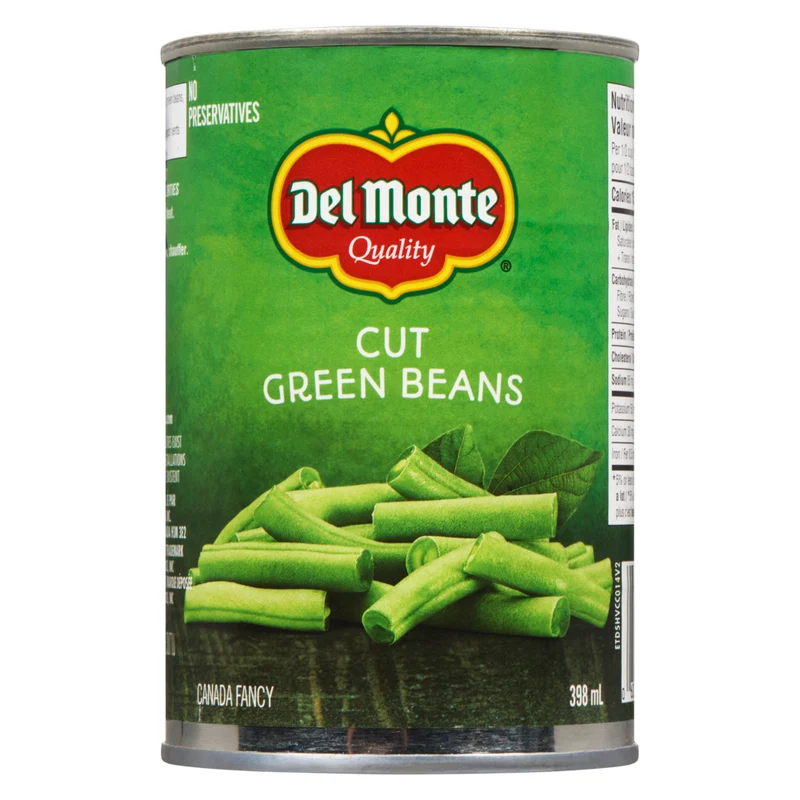 Del Monte Cut Green Beans - 398ml