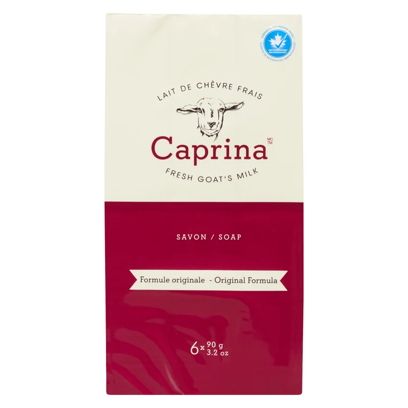 Canus Caprina Goat's Milk Soap - 6pk.