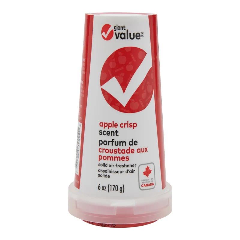 Giant Value Apple Crisp Scented Solid Air Freshener, 170-g