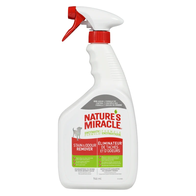 Nature's Miracle Stain & Odour Remover Dog Odour Control Formula, 946-ml