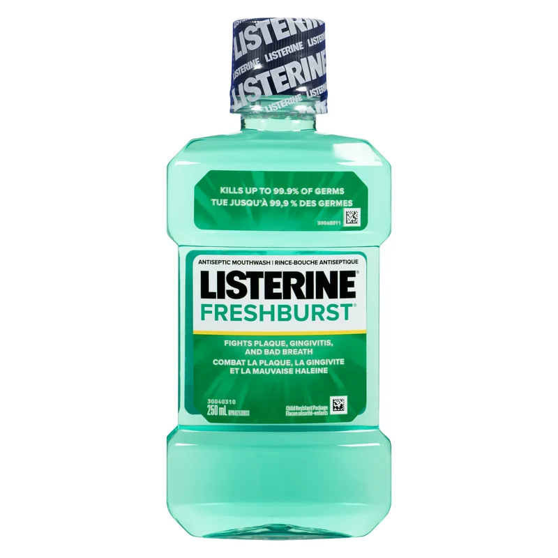 Listerine Freshburst Antiseptic Mouthwash, 250 ml