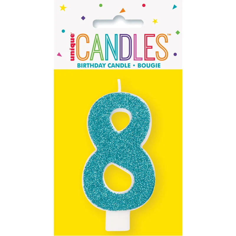 #8 Glitter Candle