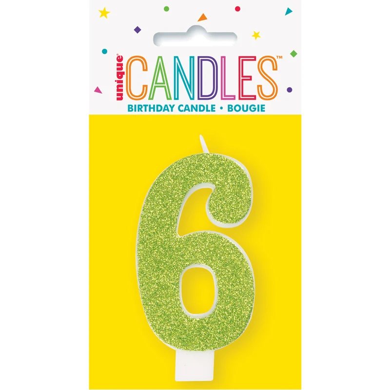 #6 Glitter Candle