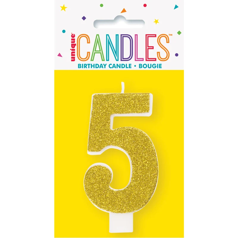 #5 Glitter Candle