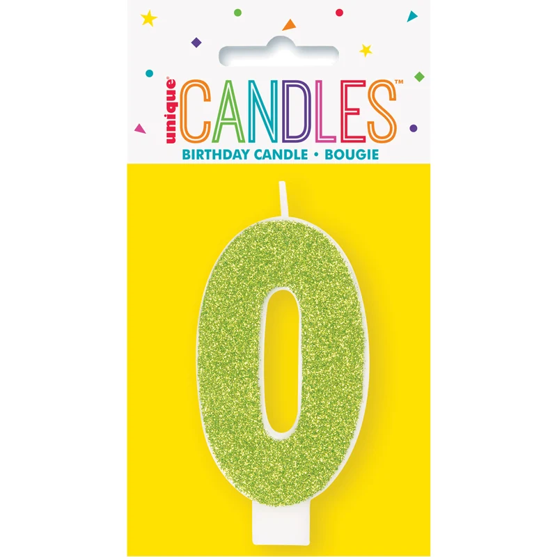 #0 Glitter Candle
