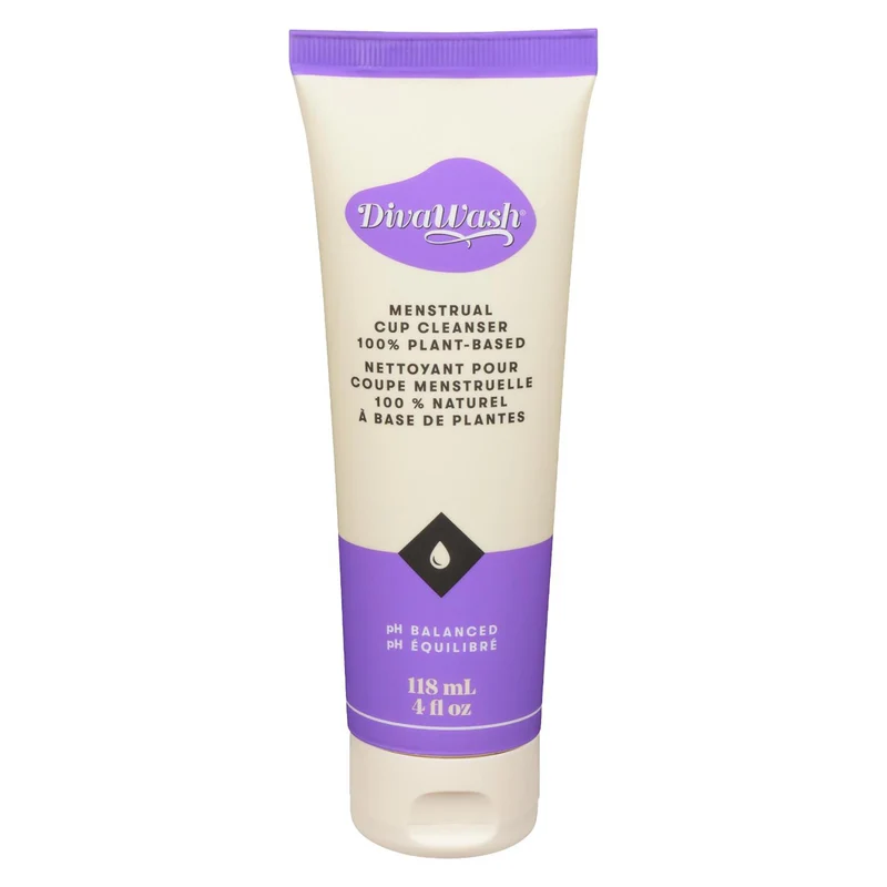 DIVA Menstrual Cup and Disc Cleanser Wash, 118 ml