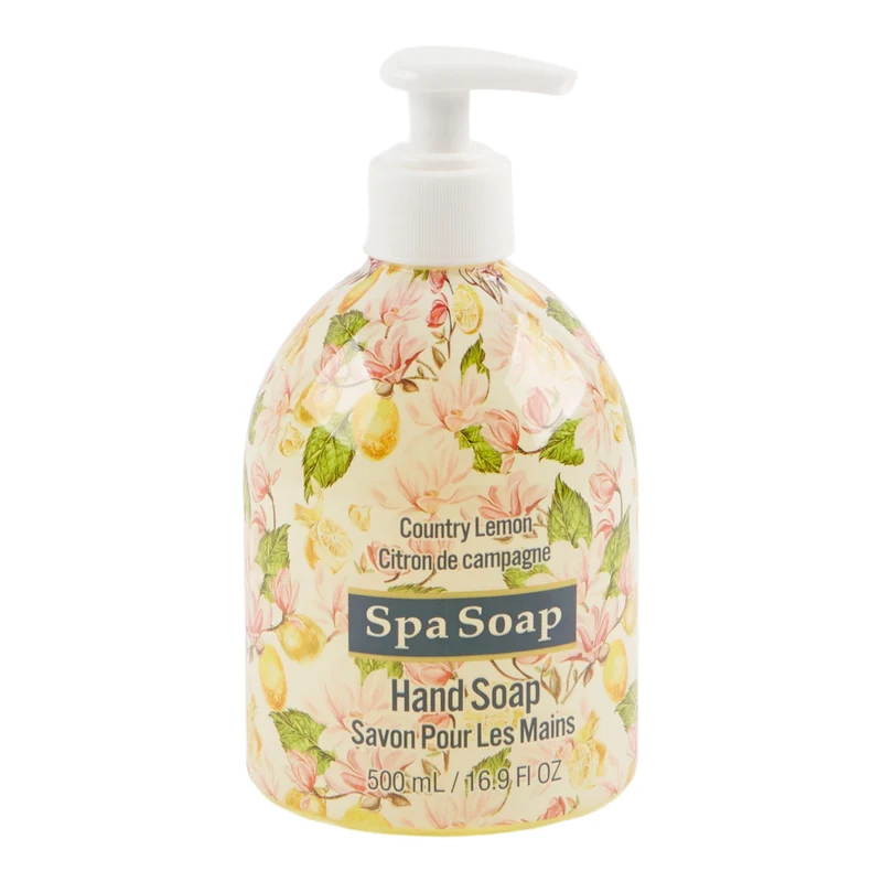Spa Soap Country Lemon Hand Soap, 500-ml