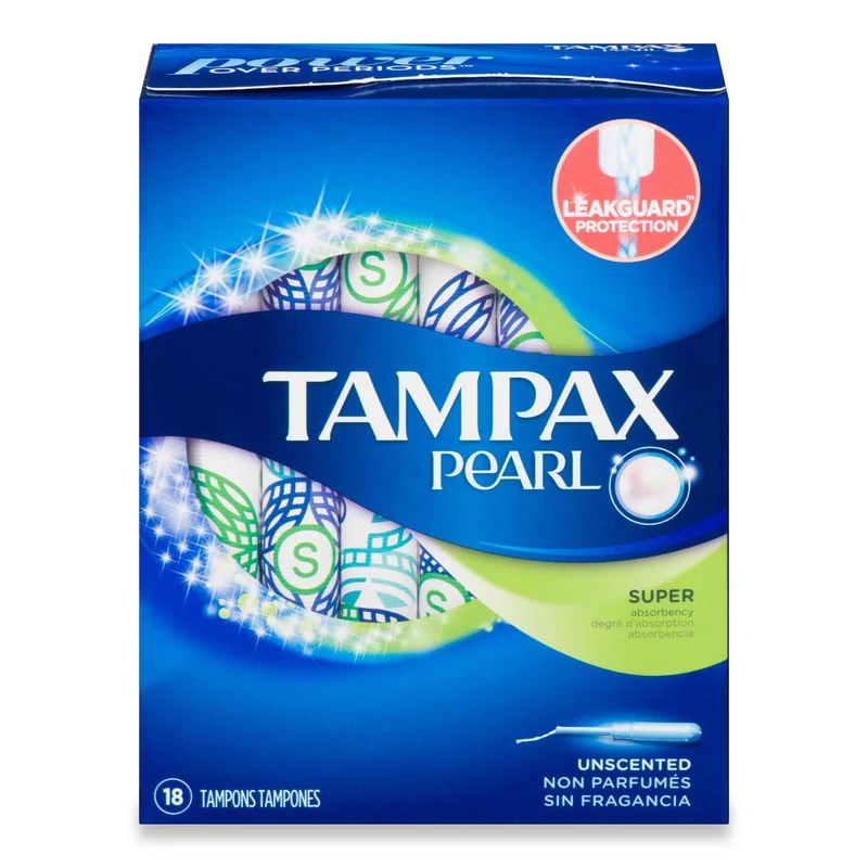 Tampax Pearl Super - 18pk.