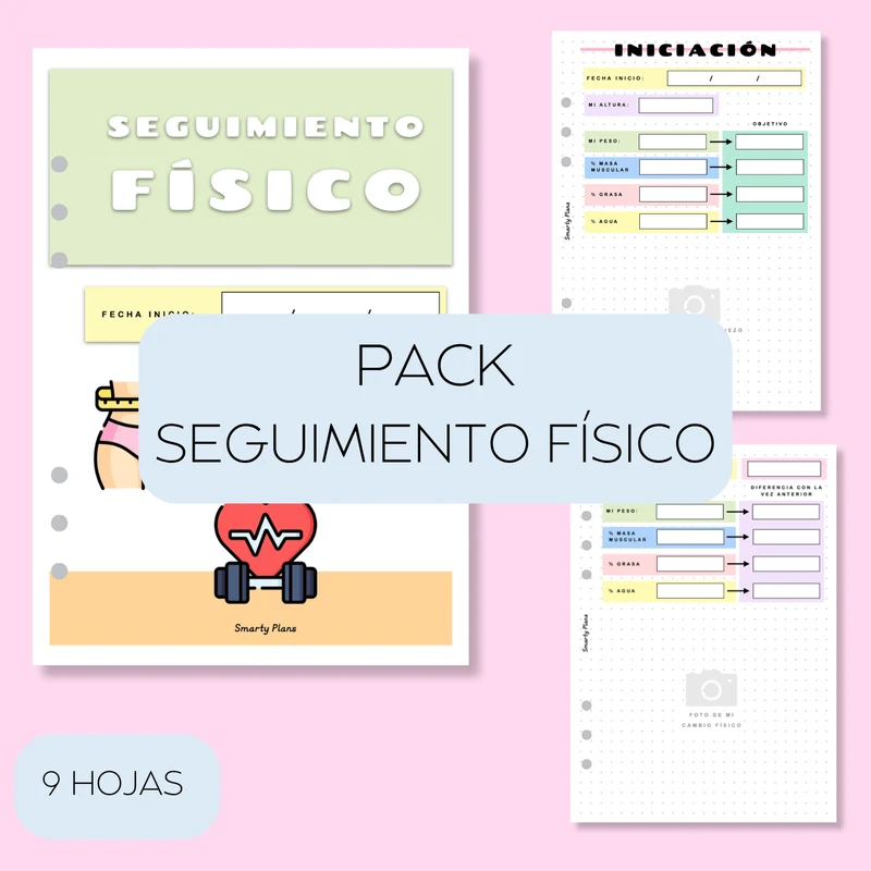 Pack Plantillas - Seguimiento Físico