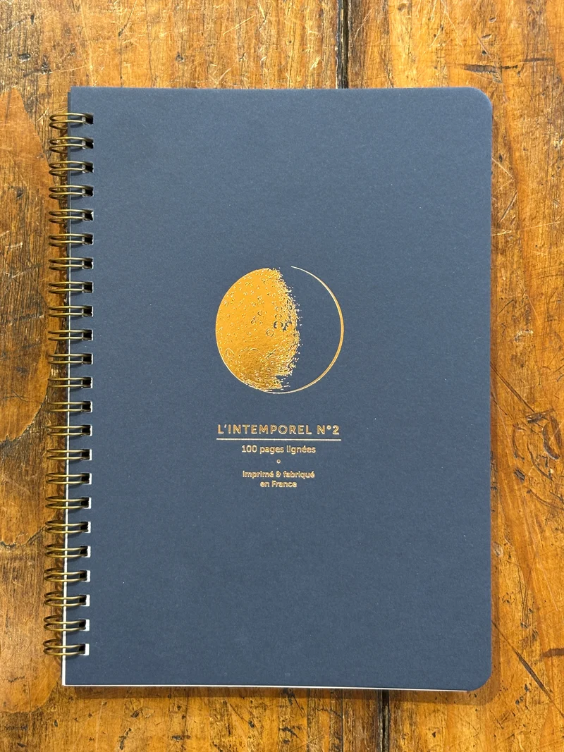 Carnet L'intemporel n°2 LUNE - Les Éditions Du Paon