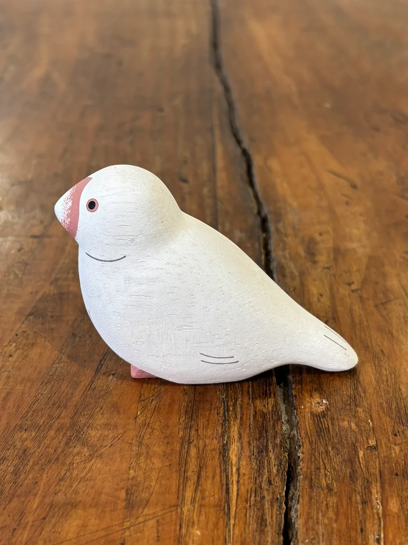 Oiseau Figurine en Bois - T-Lab.