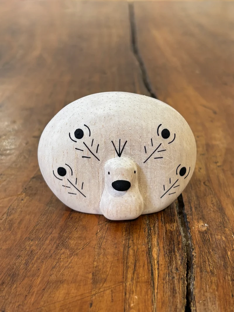 Paon Figurine en Bois - T-Lab.