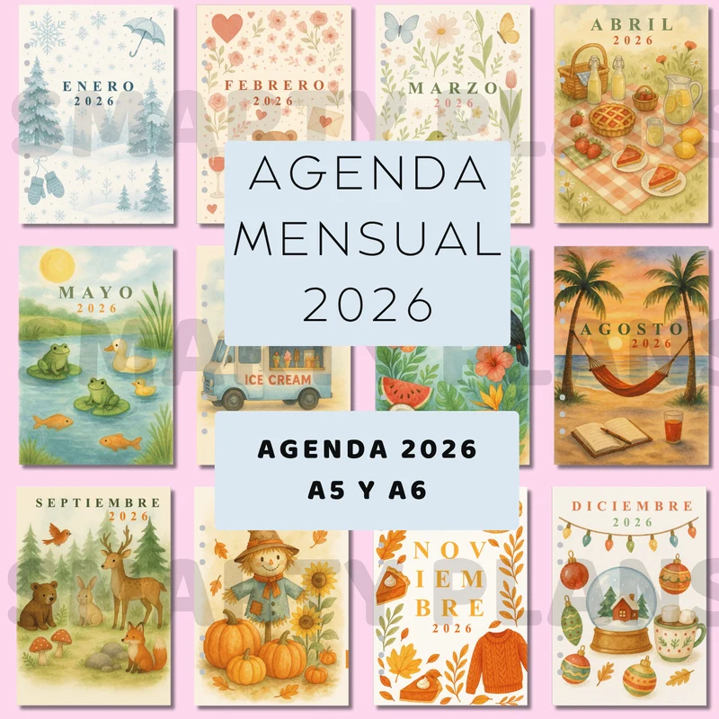 Agenda MENSUAL 2026