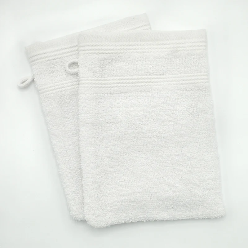 Duo Gants de toilette Grand Bain 21x15cm 350g/m²