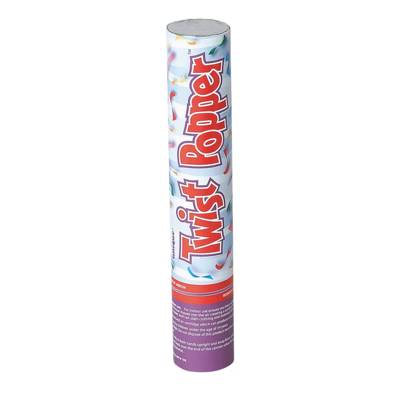 Unique Twist Popper, Multicolour, 11.5-in