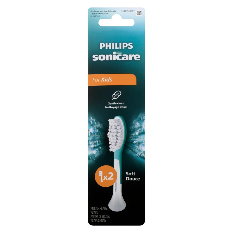 Philips Sonicare for Kids Standard Electric Toothbrush Heads, 2-Pack