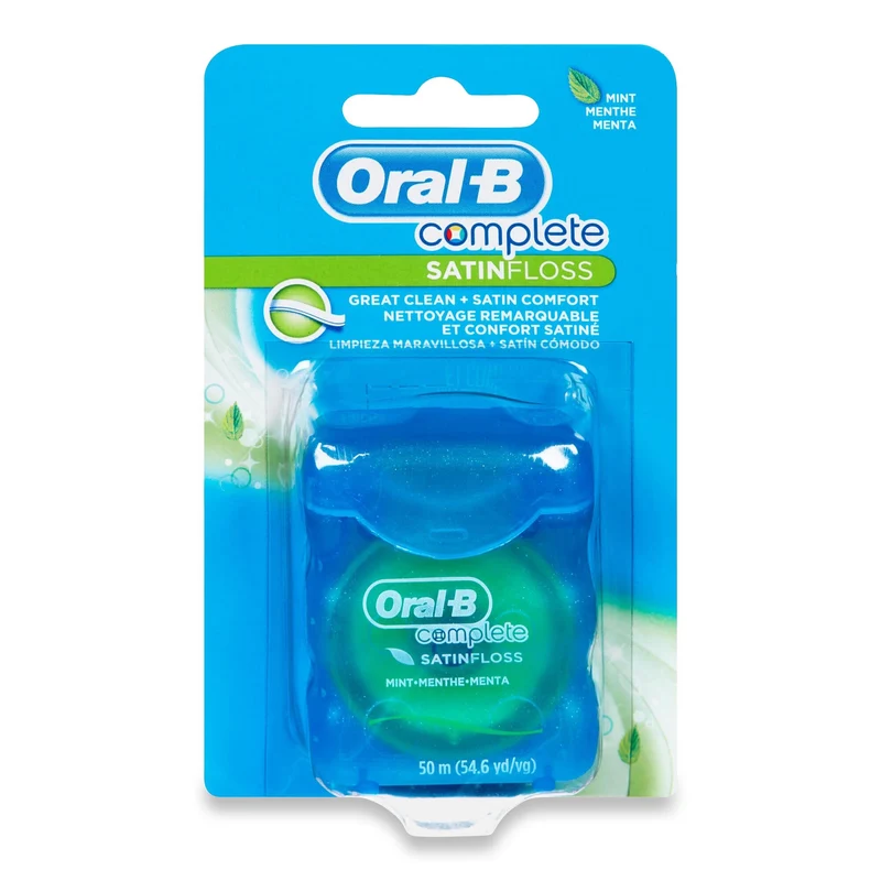 Oral-B Complete Mint Satin Floss, 50 m