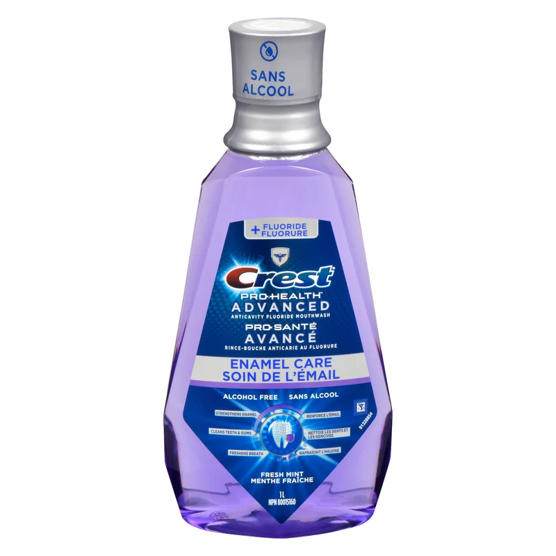 Crest Pro-Health Advanced Clean Mint Mouthwash, 1-L